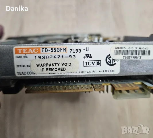Ретро флопи TEAC FD-55GFR 5.25" 1.2MB Floppy Disk Drive 286 386 486, снимка 2 - Други - 55875249