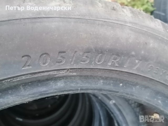 Единична гума 205 50 17 Дънлоп Dunlop guma 1 брой единичка Нов внос Не е нова , снимка 3 - Гуми и джанти - 41721741