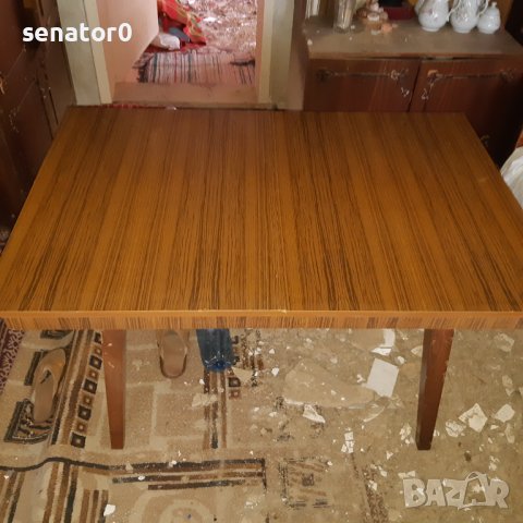 Правоъгълна разтегателна маса, снимка 2 - Маси - 44275138