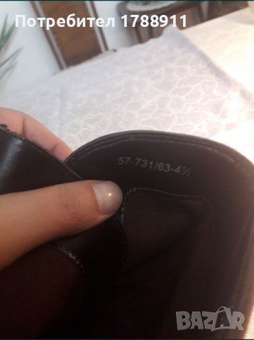 Дамски ботуши телешки бокс, снимка 4 - Дамски ботуши - 44474713