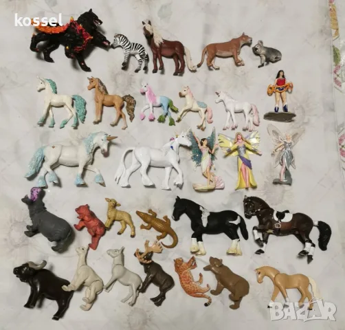 Папо, Schleich хора и животни от други фирми 