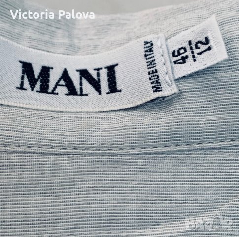 Разкошна копринена риза MANI ( ARMANI) Италия, снимка 2 - Ризи - 40532238