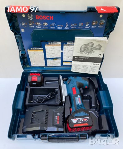 BOSCH GST 18V-Li S - Акумулаторен прободен трион 2x18V 5.0Ah