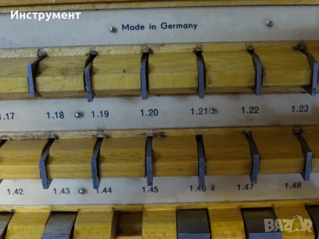 Комплект плоскопаралелни краечни мерки DDR MASSI Din 861 KL-1, снимка 6 - Други инструменти - 55751768