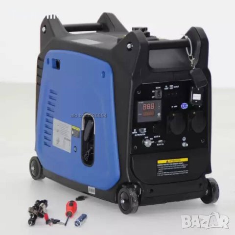 Инверторен Бензинов Генератор За Ток 3.5КW QL3500, снимка 3 - Генератори - 39324743