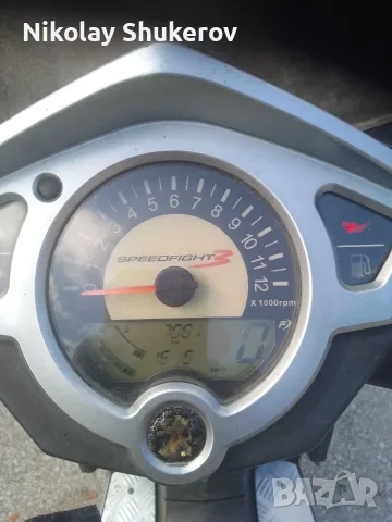 PEUGEOT SPEEDFIGHT 3 | 50cc | 2014 г. | 7 100 км - Рудозем, Смолян , снимка 6 - Мотоциклети и мототехника - 55879522