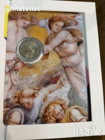 Сан Марино 2023 - 2 евро - 500 години от смъртта на Лука Синьорели BU, снимка 3 - Нумизматика и бонистика - 49361483