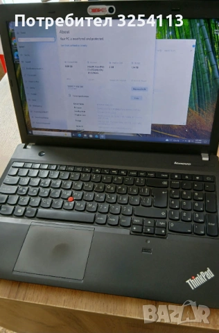 Lenovo ThinkPad I7 8GB, снимка 3 - Лаптопи за работа - 53335301