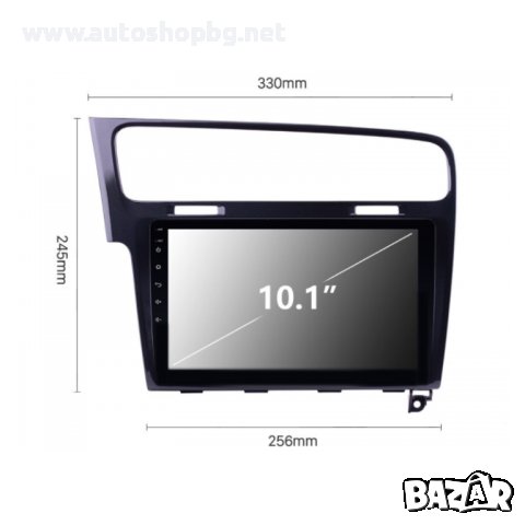 VOLKSWAGEN GOLF 2013–2020 НАВИГАЦИЯ 10´´, снимка 4 - Аксесоари и консумативи - 39165566