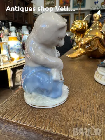 Съветска порцеланова фигура №6353 , снимка 3 - Колекции - 48618743