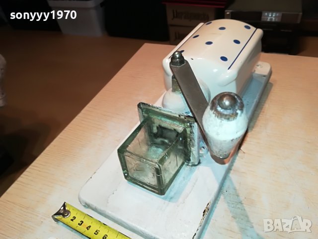 АНТИКА ОТ ГЕРМАНИЯ-СТАРА МЕЛНИЦА ЗА СТЕНА 2011221247, снимка 2 - Антикварни и старинни предмети - 38732616