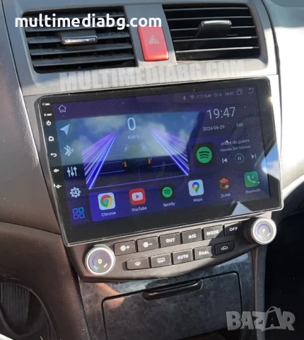 Honda Accord 7 2003г-2008г Мултимедия Навигация Android, снимка 3 - Аксесоари и консумативи - 50070120