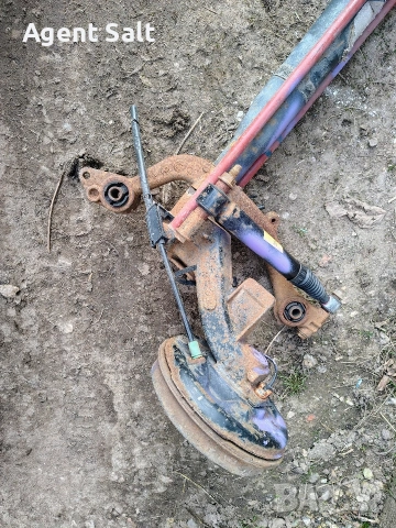 Заден мост за Пежо 206 Хечбек, снимка 2 - Части - 53694711