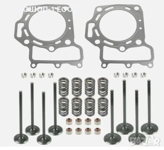 НОВИ Клапани Пружини Гумички Гарнитури за Kawasaki KFX700 KVF750