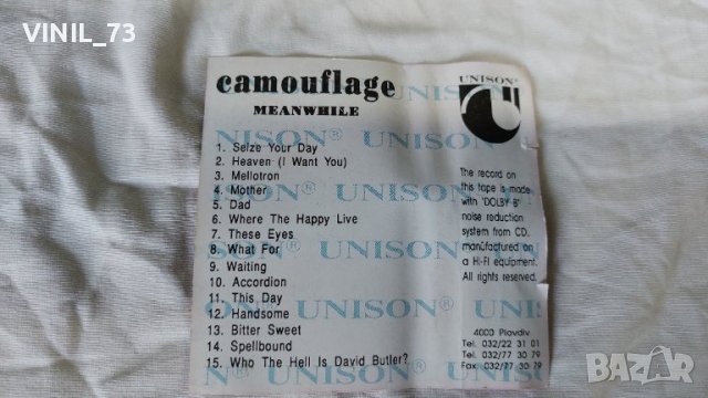Camouflage – Meanwhile, снимка 3 - Аудио касети - 42279682