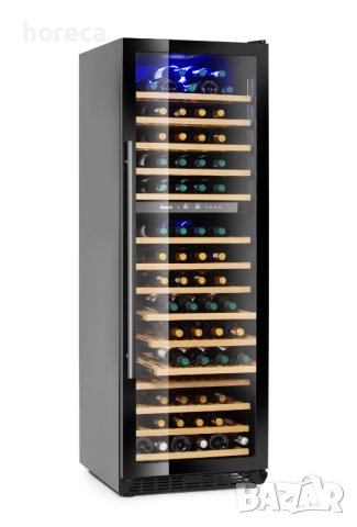 Охладител за вино - 2 зони, 160 бутилки, от 5 до 22˚C, снимка 4 - Хладилни витрини и фризери - 41437298