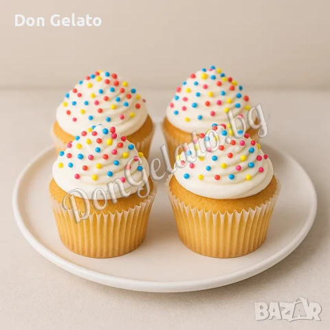 Цветни захарни перли за декорация – 1 кг | Don Gelato, снимка 4 - Други - 30385553