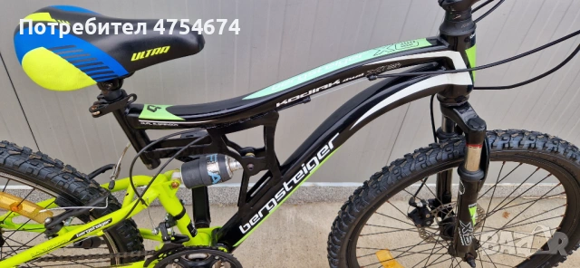 Юношески велосипед Bergsteiger колело 24", снимка 4 - Велосипеди - 53737704