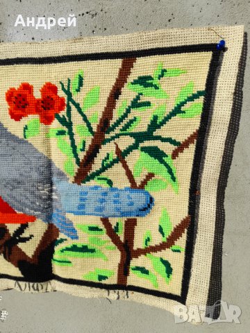 Стар гоблен #6, снимка 4 - Антикварни и старинни предмети - 39782255