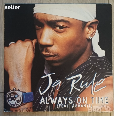 Ja Rule Feat. Ashanti ‎– Always On Time Maxi Single 12 Издание 🇬🇧 UK 2002г Стил:Hip Hop, Funk / So