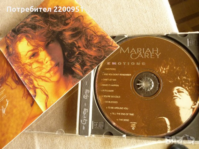 MARIAH CAREY, снимка 2 - CD дискове - 35929131