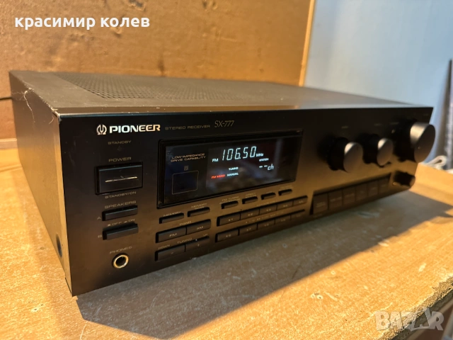 ресивър "Pioneer SX-777", снимка 4 - Ресийвъри, усилватели, смесителни пултове - 53304122