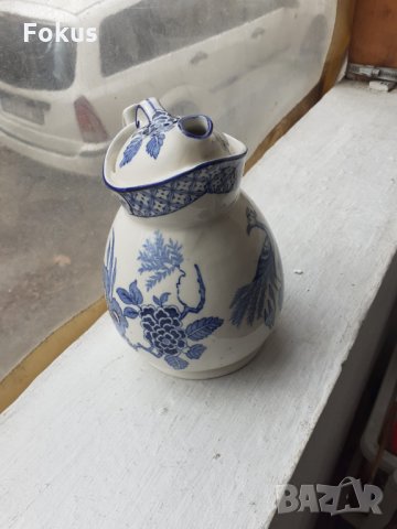 Порцеланов чайник Yuan Made in England порцелан, снимка 2 - Антикварни и старинни предмети - 35972952