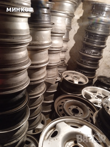 Джанти железни и алуминиеви. Резервни гуми бандажки . Гуми всякакви размери от 12 до 20цола , снимка 5 - Части - 52716803