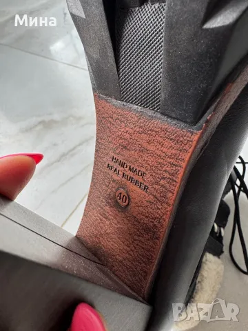 Дамски боти на висок ток, снимка 9 - Дамски боти - 50321084