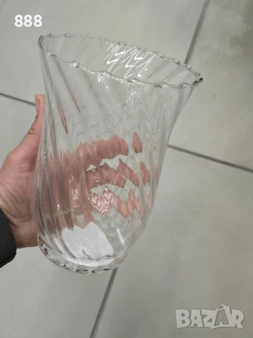 стъклени вази , снимка 2 - Вази - 44077988