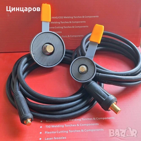 Кабел с магнит маса за: телоподаващ, електрожен, аргон, плазма 