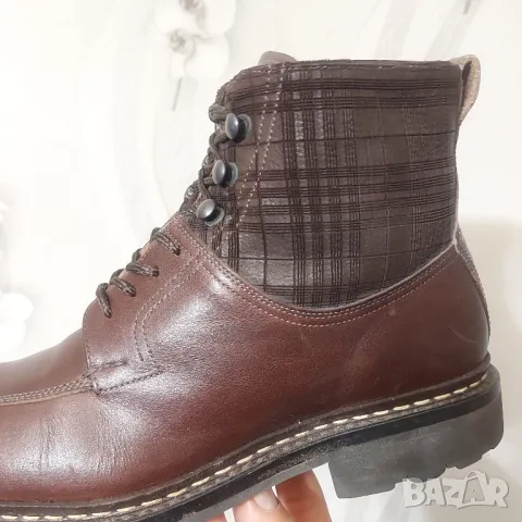 луксозни Heschung Ginkgo боти до глезена  номер 41 ,5-42, снимка 10 - Мъжки боти - 48951297