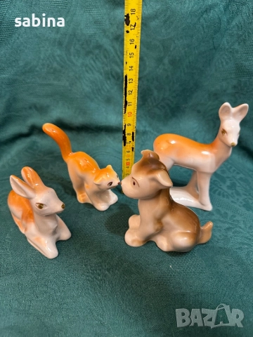 Фигурки на завод Полонное, СССР, анималистика, снимка 6 - Декорация за дома - 52974294