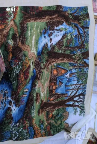 Огромен гоблен , снимка 9 - Антикварни и старинни предмети - 49710467