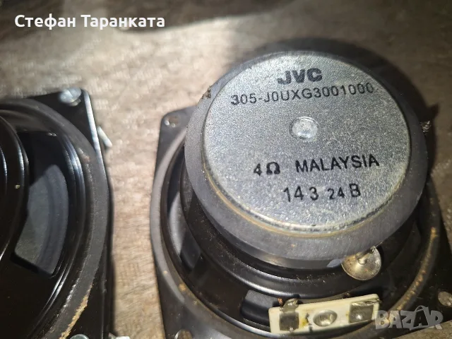 Говорители JVC със гумени гънки гофри , снимка 6 - Тонколони - 56119879