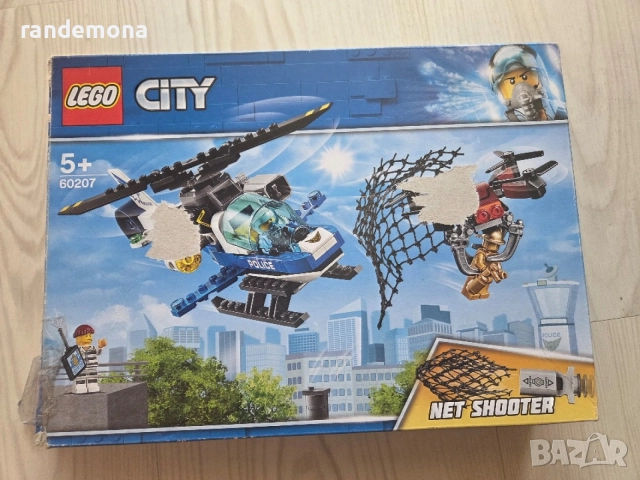LEGO City 60207 (Полиция в небето: Преследване с дрон)