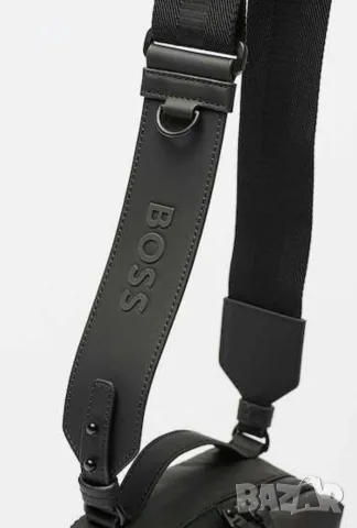 Чанта през рамо на Boss Thunder с уголемено лого, снимка 5 - Чанти - 55771067