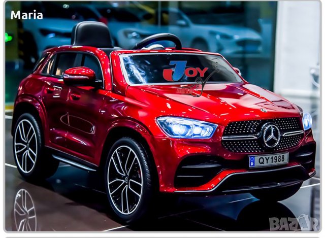 Акумулаторен джип Mercedes GLE450 Licensed 12V батерия,MP3, с меки гуми с Кожена седалка,Металик боя, снимка 12 - Детски велосипеди, триколки и коли - 34367605