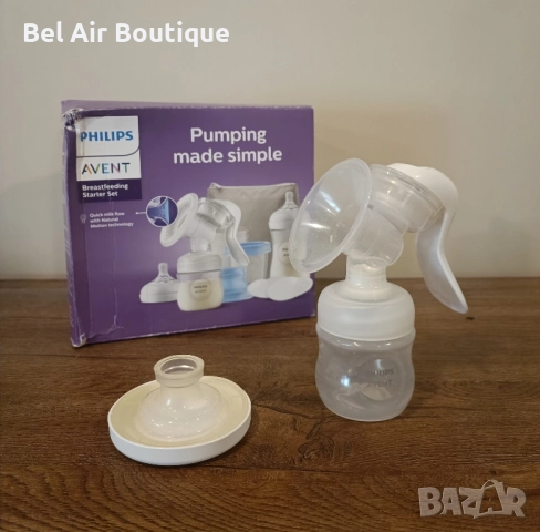 Ръчна помпа за кърма Philips Avent, снимка 4 - Помпи за кърма - 52106605