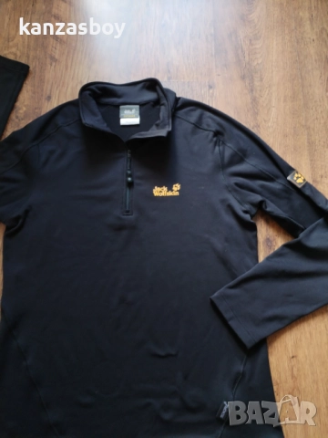 jack wolfskin - страхотна мъжка блуза Л КАТО НОВА, снимка 3 - Блузи - 51895314