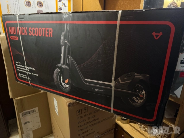 Електрическа Тротинетка/Скутер - NIU KQi3 Sport White до 40 км Пробег, 600W, 25km/h, Bluetooth, App!, снимка 11 - Скейтборд, ховърборд, уейвборд - 53498637