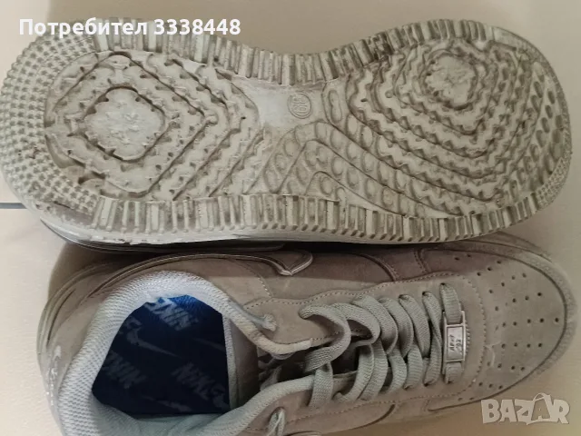 велурени кецове Nike Air, снимка 6 - Кецове - 55946956
