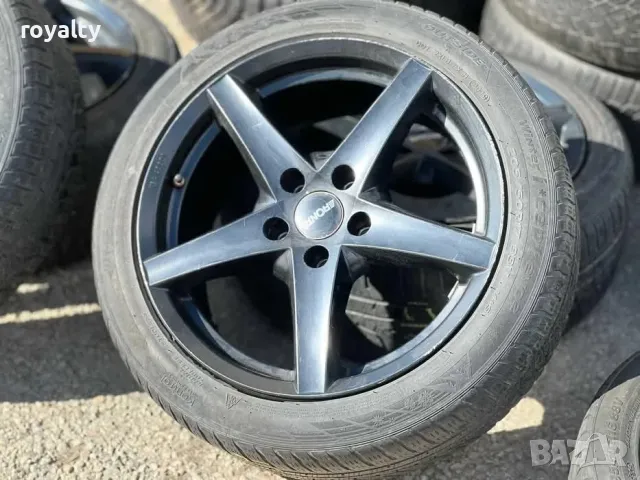 5x112 17 Джанти VW Passat Tiguan Audi A4 A6 Skoda Seat Mercedes ЕТ 35 J 7.5 Централен отвор 74.1 Мар