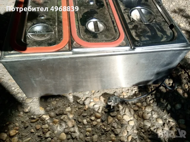 Бен мари с гастронорми, снимка 4 - Обзавеждане за заведение - 56350966
