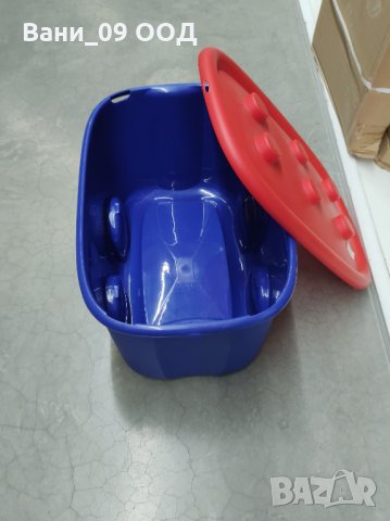 Кутия за играчки с колела, снимка 5 - Други - 34611053