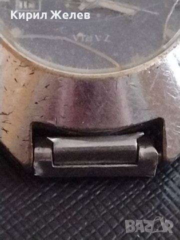 СТАР КОЛЕКЦИОНЕРСКИ ЧАСОВНИК ZARIA 22 JEWELS USSR за колекция 33383, снимка 8 - Антикварни и старинни предмети - 38690433