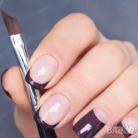 РАЗПРОДАЖБА! - Четка за бърз френски маникюр, снимка 2 - Продукти за маникюр - 51094084