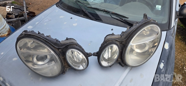 Фарове комплект Оборудвани за Мерцедес W211, снимка 3 - Части - 52665694