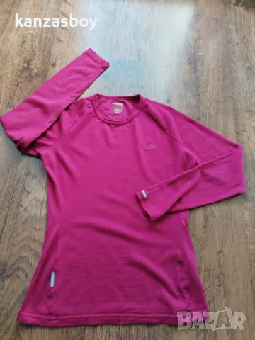 Icebreaker 260 - дамска мерино блуза S КАТО НОВА , снимка 6 - Блузи с дълъг ръкав и пуловери - 49945061