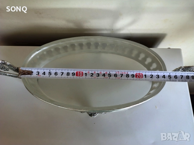 Невероятно Красив Посребрен Съд, снимка 7 - Антикварни и старинни предмети - 51782915